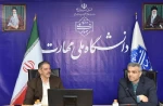 دیدار رئیس و اعضای هیئت رئیسه دانشگاه با مشاور وزیر علوم، تحقیقات و فناوری در حوزه اقتصاد آموزش عالی و دبیر ستاد خیرین 2