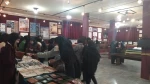 بازدید دانش آموزان مدرسه از نمایشگاه وبازارچه ریحانه آموزشکده ملی مهارت دختران کرج