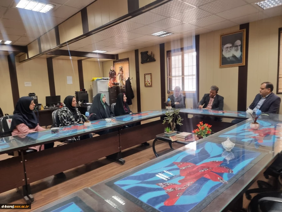 بازدید دکتر فخر موسوی، مدیرکل حوزه ریاست و روابط عمومی دانشگاه ملی مهارت از آموزشکده دختران کاشان، واحد استانی اصفهان 3