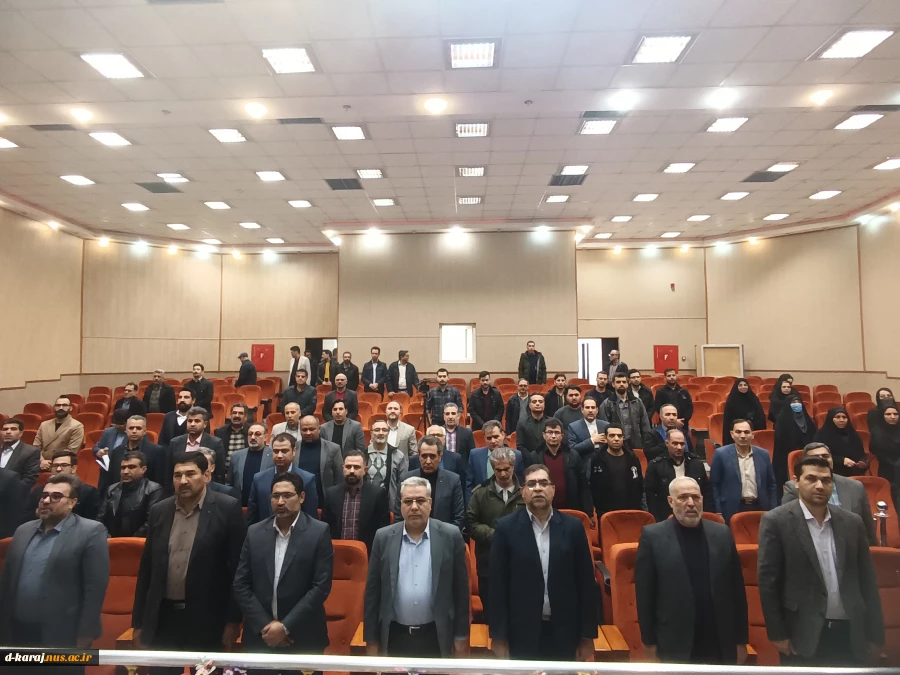 آیین تکریم رئیس دانشکده پسران شهید قاضی طباطبایی ارومیه ـ واحد استانی آذربایجان غربی و معارفه سرپرست جدید دانشکده 2