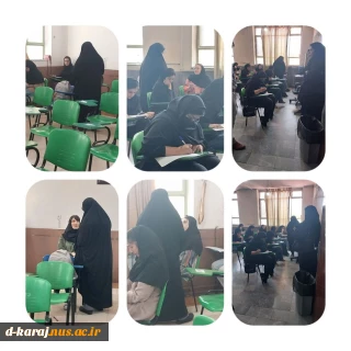 بازدید نماینده نظارت و ارزیابی دانشگاه ملی مهارت از فرآیند برگزاری آزمون های پایانی نیمسال دوم 1403-1404