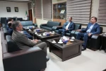 دیدار رئیس دانشگاه ملی مهارت با استاندار بوشهر
 2