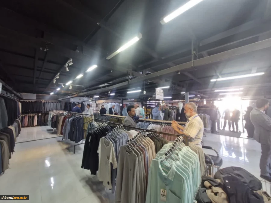 گزارش بازدید از صنایع پوشاک همدان  4