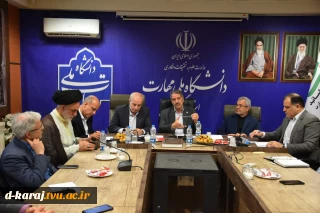 نشست رئیس دانشگاه ملی مهارت با اعضای هیئت‌علمی در آموزشکده پسران رشت (شهید چمران) _ واحد استانی گیلان