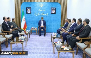 دیدار رئیس دانشگاه ملی مهارت با استاندار یزد
