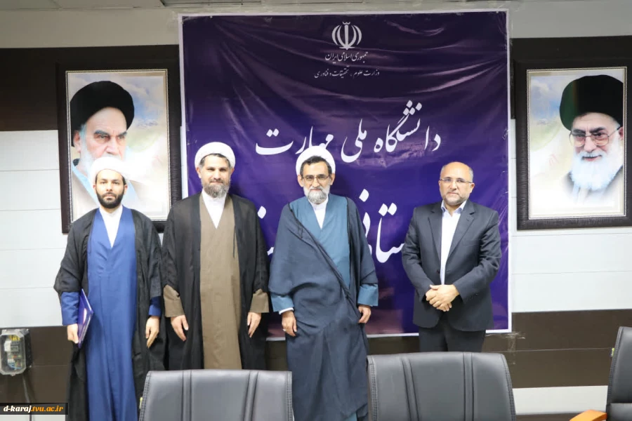 آغاز به کار رسمی نهاد نمایندگی مقام معظم رهبری در دانشگاه ملی مهارت خوزستان 2