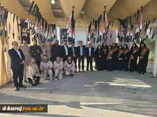 بازدید معاون فرهنگی و دانشجویی و مدیرکل حوزه ریاست، روابط عمومی و هماهنگی امور مجلس و استان‌ها از اردوی معنوی راهیان نور