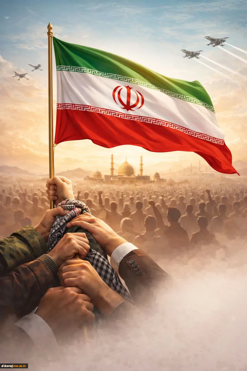 تا پای جان برای ایران
طراح:فاطمه فضل اللهی