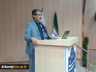 با حضور دکتر کلباسی مسجد شاهی معاون آموزشی دانشگاه ملی مهارت برگزار شد؛