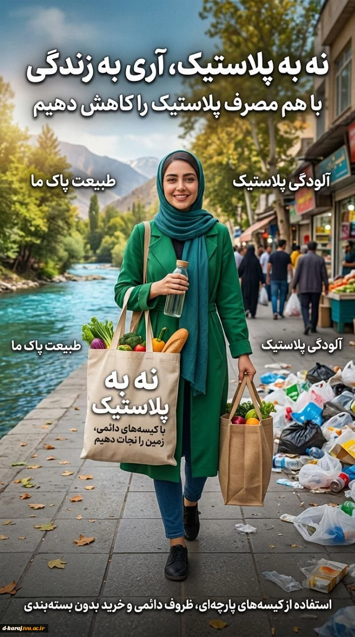 نه به پلاستیک 
طراح کیمیا کریمی