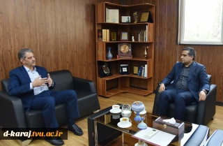 دیدار نماینده مردم قائنات و سخنگوی کمیسیون بهداشت و درمان در مجلس شورای اسلامی و فرماندار قائنات و زیرکوه با رئیس دانشگاه ملی مهارت