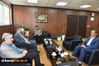 نشست مشترک مسئولین دو دانشگاه پهنه گستر کشور