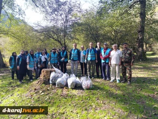 سومین پیمایش باشگاه کوهنوردی در جنگل‌های واز چمستان با رویکرد پاسداشت طبیعت